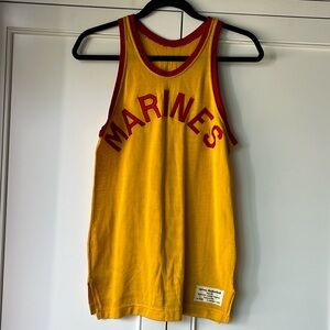 Vintage 1950’s Marines USMC College Basketball Jersey